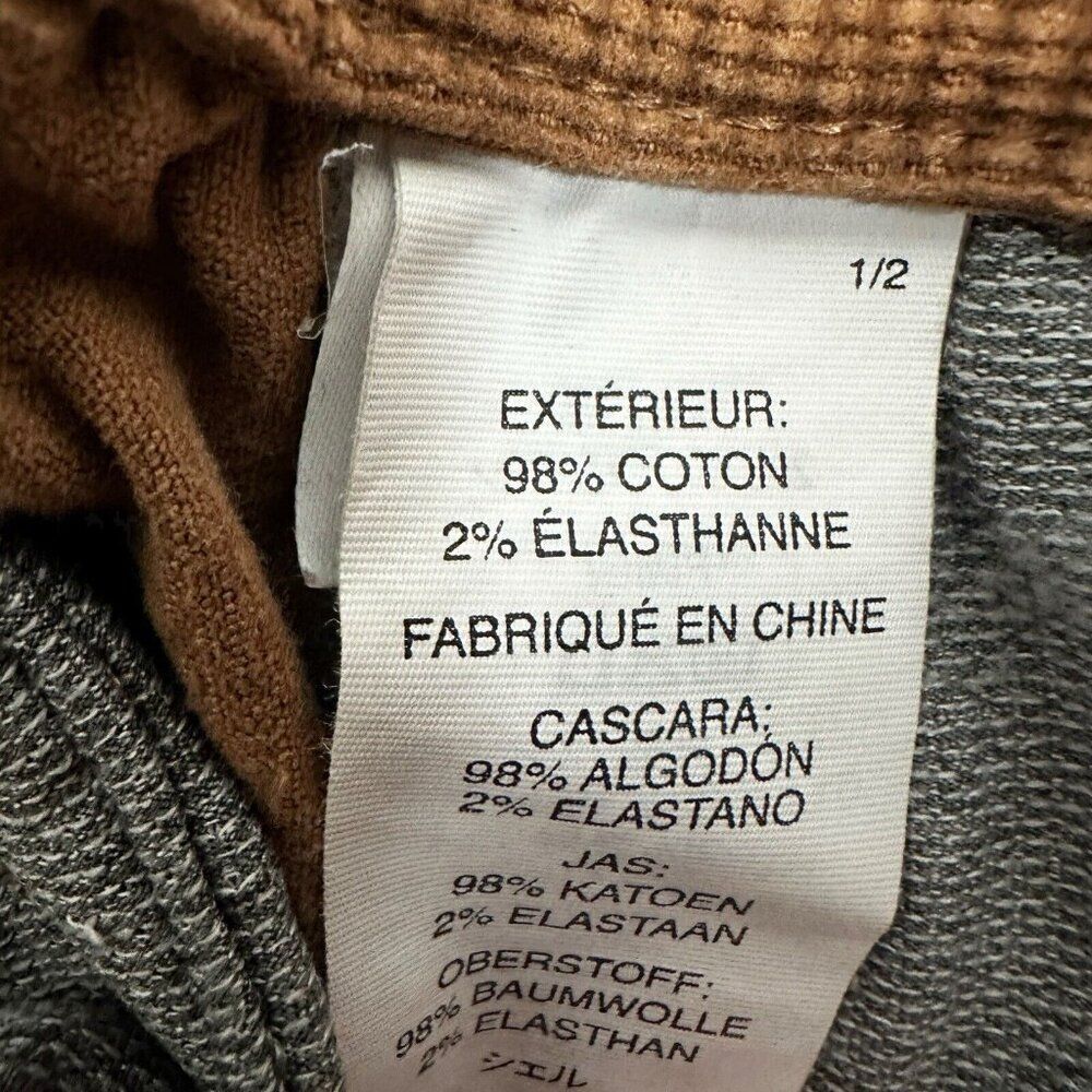 Vuori Optimist Brown Stretch Corduroy Drawcord Pant Mens Size Small - Picture 8 of 8